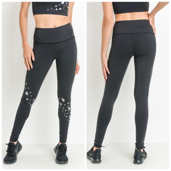 🛍LAST 1!! High Waisted Stargazer Leggings⭐️ - Picture 2 of 5